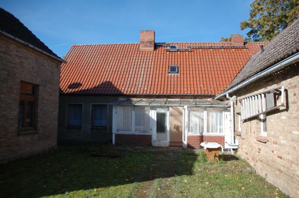Hausansicht Hofseite Einfamilienhaus S�dm�ritz