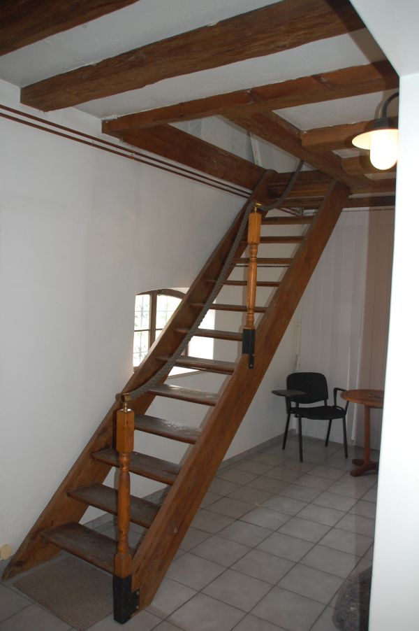 Treppe ins Dachgeschoss Haus Wredenhagen