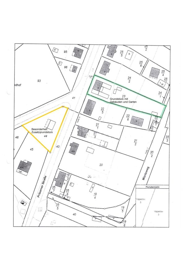 Lageplan Einfamilienhaus S�dm�ritz
