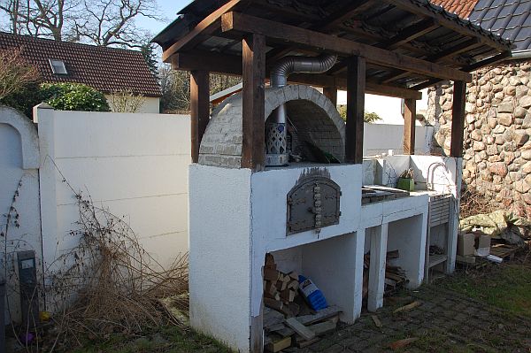 Grillplatz Doppelhaush�lfte B�tow